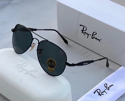 RB Black & Black 3517 Oval Trendy Hot Favourite Wintage Sunglass For Unisex.